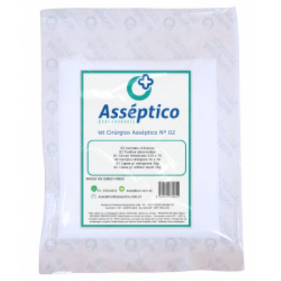 Kit Cirrgico Assptico N 02 -  20g estril